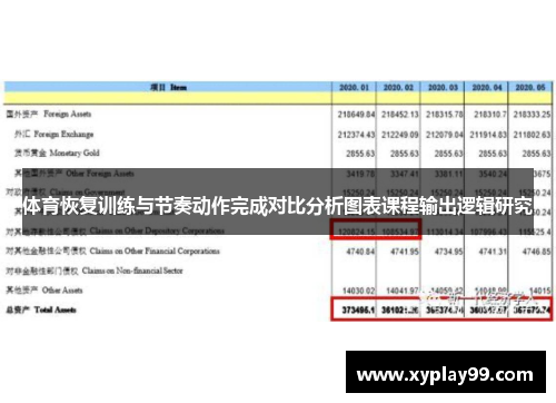 体育恢复训练与节奏动作完成对比分析图表课程输出逻辑研究
